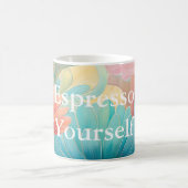 Flora 2 Floral Pastel Classic Mok (Center)