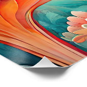 Flora 2 Floral Pastel Poster (Hoek)