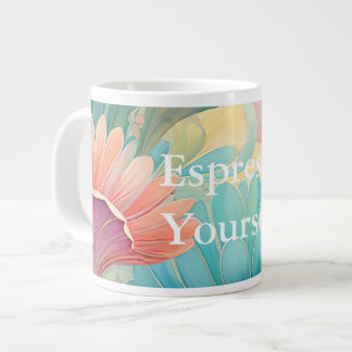 Flora 2 Floral Pastel Specialty Mok