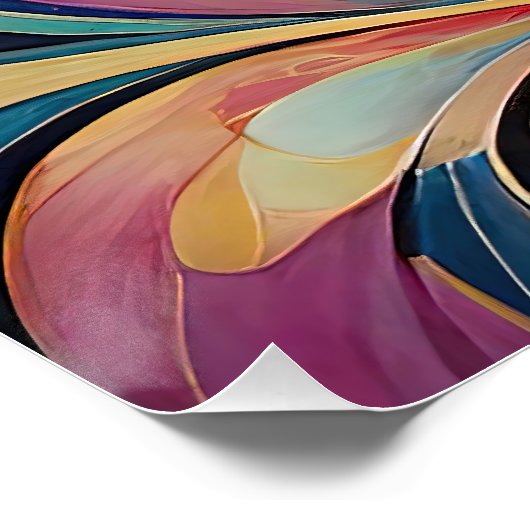 Flora 3 Floral Pastel Poster (Hoek)