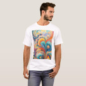 Flora 3 Floral Pastel T-shirt (Voorkant volledig)