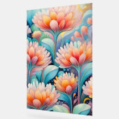 Flora 4 Floral Pastel Acryl Teken Bord (Hoek)