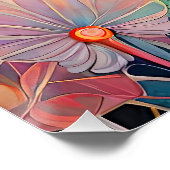 Flora 5 Floral Pastel Poster (Hoek)