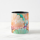 Flora 6 Floral Pastel Combo Mok (Midden)
