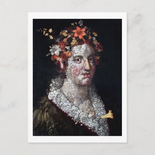 Flora, Arcimboldo Briefkaart (Voorkant)