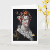Flora, Arcimboldo Kaart (Gele Bloem)