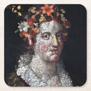 Flora, Arcimboldo Kartonnen Onderzetters