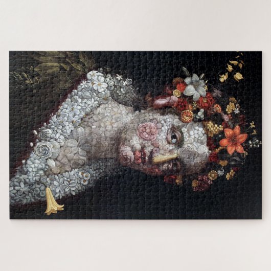 Flora, Arcimboldo Legpuzzel (Horizontaal)