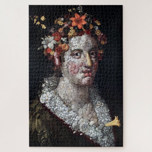 Flora, Arcimboldo Legpuzzel (Verticaal)