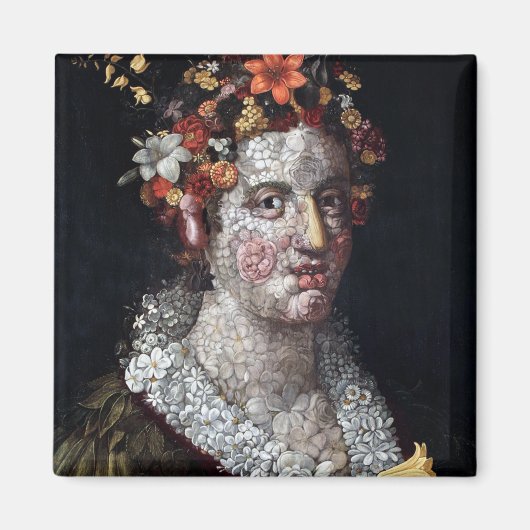 Flora, Arcimboldo Magneet (Voorkant)