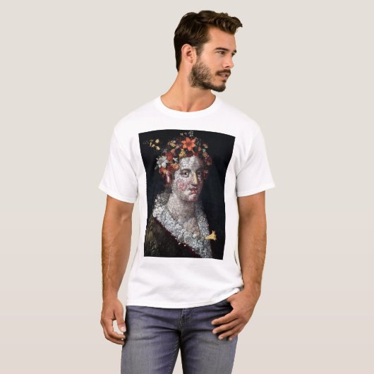 Flora, Arcimboldo T-shirt (Voorkant volledig)