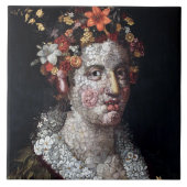 Flora, Arcimboldo Tegeltje (Voorkant)