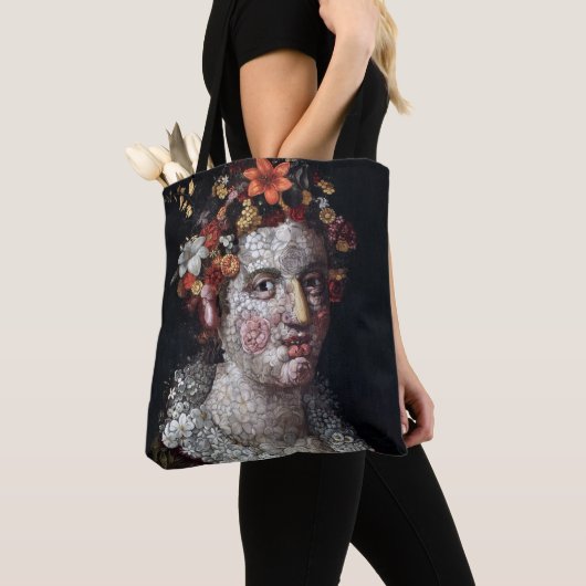 Flora, Arcimboldo Tote Bag (Dichtbij)