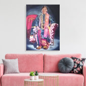 Flora BearhartOriginal Oil Canvas Print (Insitu (Woonkamer))