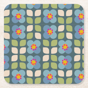 FLORA BLUSH - Modern Bloemen Onderzetter