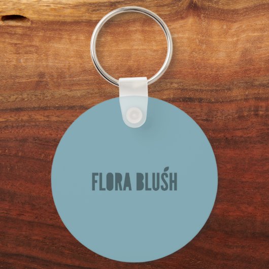 FLORA BLUSH - Sleutelhanger - Bloem Charm (Achterkant)