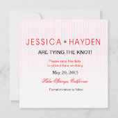 Flora Botanica Waterverf Flowers Save the Date (Achterkant)