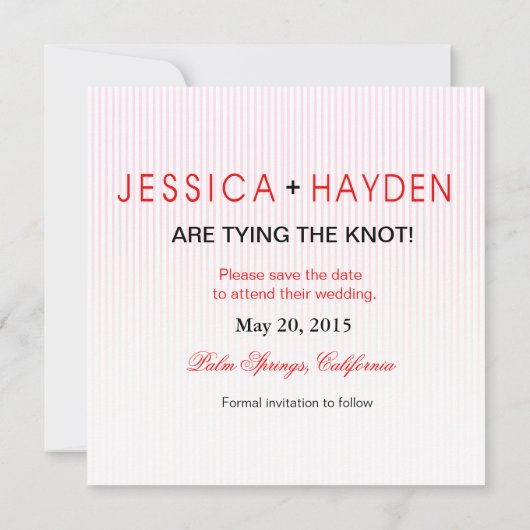 Flora Botanica Waterverf Flowers Save the Date (Achterkant)