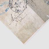 Flora Botanical Paris postage paper Tissuepapier (Detail)