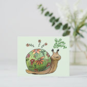 Flora briefkaart (Staand voorkant)