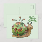 Flora briefkaart (Voorkant / Achterkant)