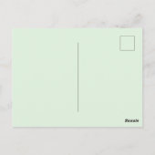 Flora briefkaart (Achterkant)
