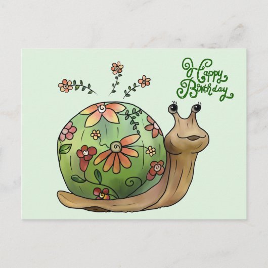 Flora briefkaart (Voorkant)