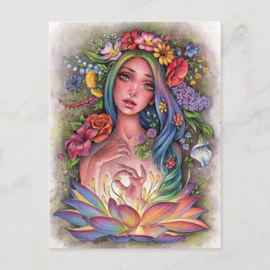 Flora Briefkaart (Voorkant)