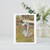 Flora - briefkaart Sir Lawrence Alma-Tadema (Staand voorkant)