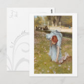 Flora - briefkaart Sir Lawrence Alma-Tadema (Voorkant / Achterkant)