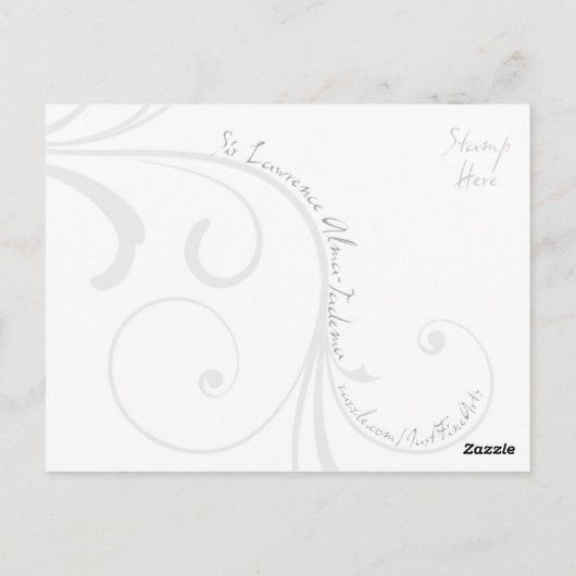 Flora - briefkaart Sir Lawrence Alma-Tadema (Achterkant)