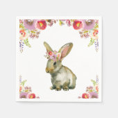 Flora Bunny Servet (Voorkant)