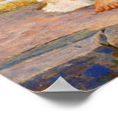 Flora by John William Waterhouse Poster (Hoek)