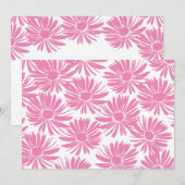 Flora Custom Stationery Notitiekaartje (Voorkant / Achterkant)