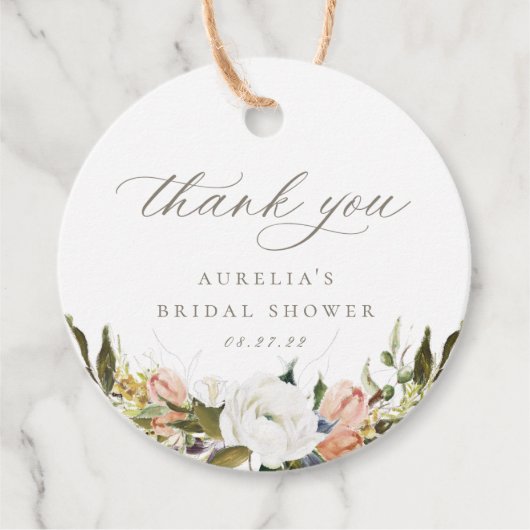  flora Dank u voor de labels (Voorkant)