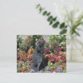 Flora de bloemmeid briefkaart (Staand voorkant)