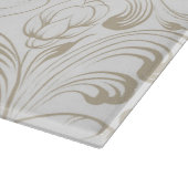 Flora Decoratief Glas Snijplank 15 "x 11" (Hoek)