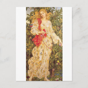 Flora door Evelyn de Morgan Briefkaart