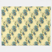  flora en bloemen fleece deken (Voorkant (Horizontaal))