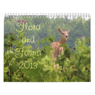 Flora en fauna 2013 kalender