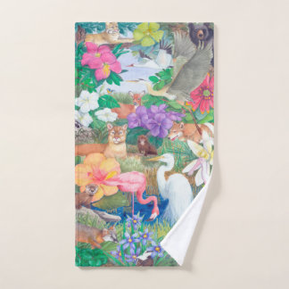 Flora en fauna Hand Towel Handdoek