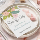 Flora en fauna save the date