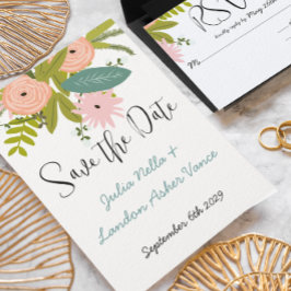 Flora en fauna save the date