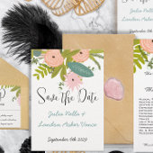 Flora en fauna save the date