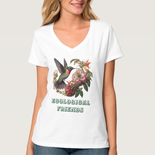 flora en fauna t-shirt (Voorkant)