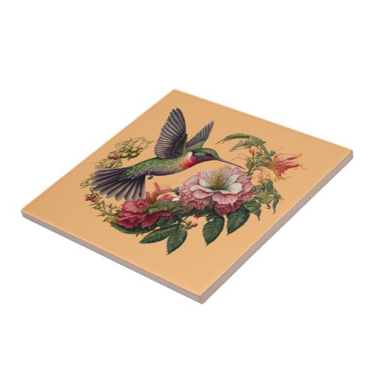 flora en fauna tegeltje (Zijkant)