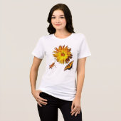 Flora en fauna Tri-Blend shirt (Voorkant volledig)