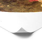 Flora en Zephyr 1875 William Bougeureau Poster (Hoek)