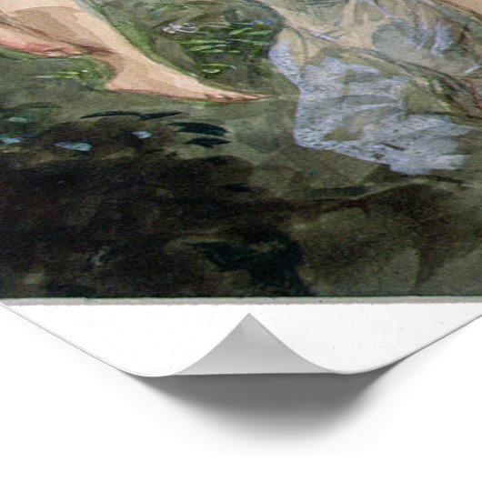 Flora en Zephyr Poster (Hoek)