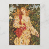 Flora | Evelyn De Morgan Briefkaart (Voorkant)